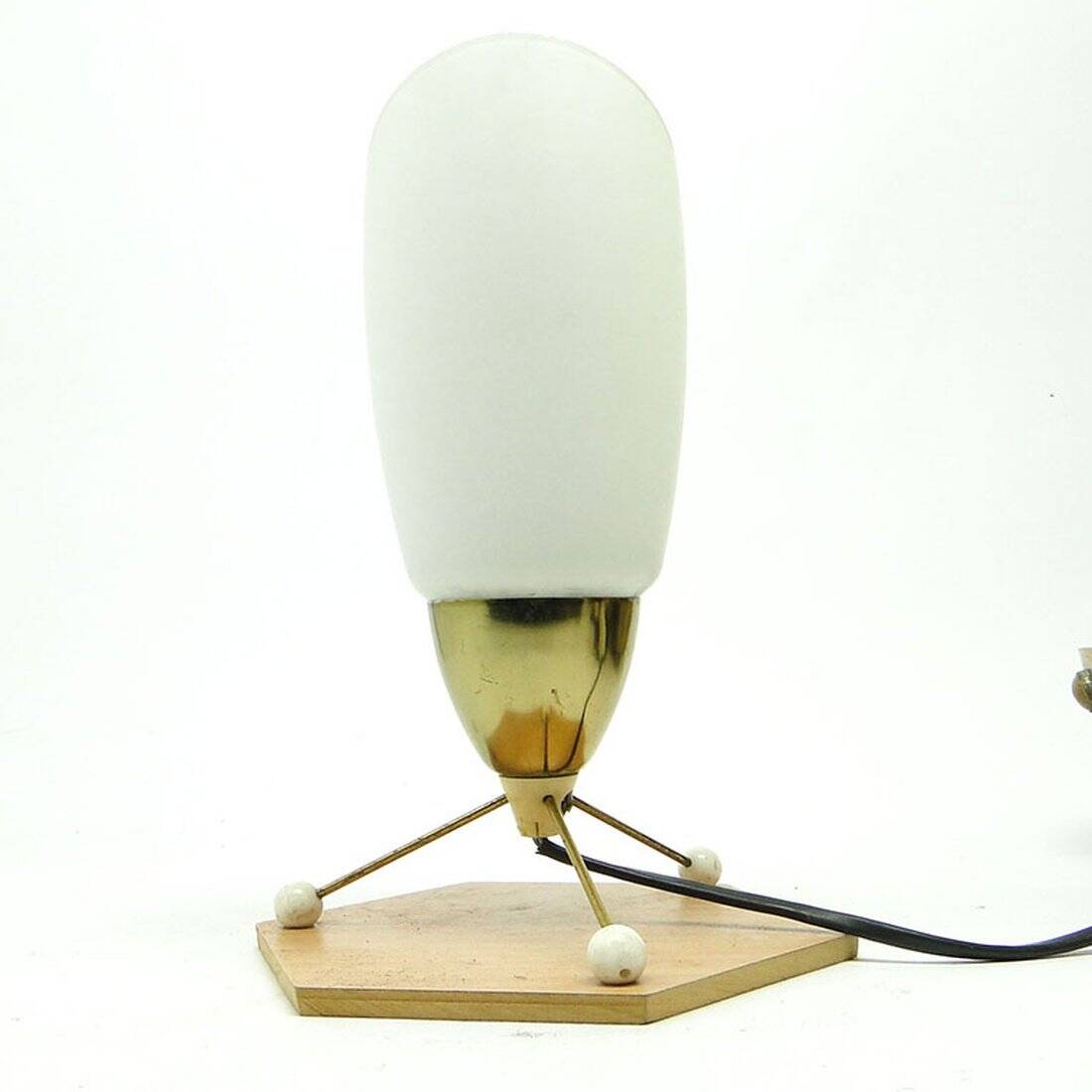Czechoslovakian Pop Art Bedside Lamp, 1960s