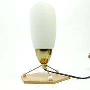 Czechoslovakian Pop Art Bedside Lamp, 1960s
