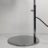 Table Lamp in Chrome And White Acrylic Diffuser, Italy 1970's
