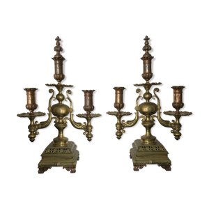 paire de chandeliers