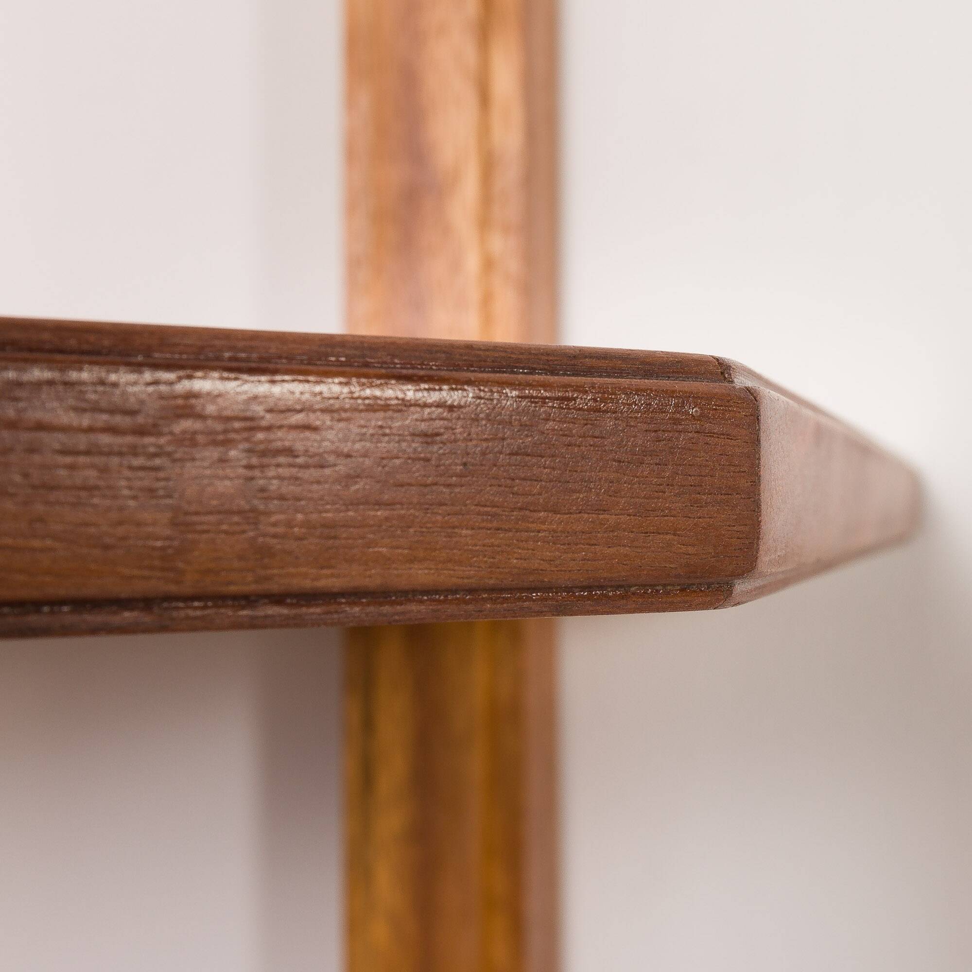 Meuble d'angle mural italien du milieu du siècle, années 1970