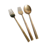 Set of 2 forks and 1 large spoon