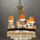 Italian Murano Glass Chandelier, 1950s