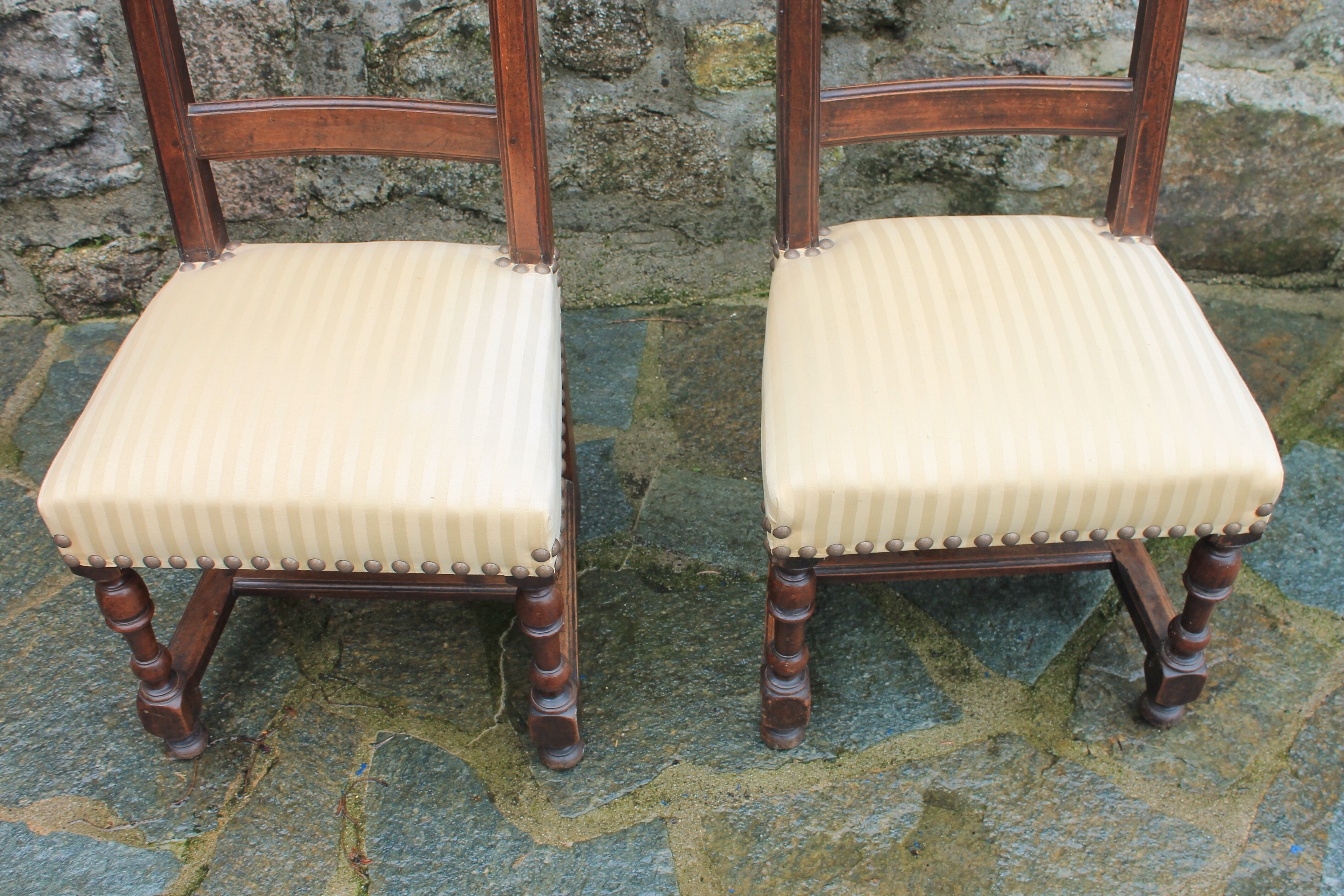 Pair of Louis XIII chairs