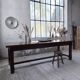 Table de ferme campagne noyer massif XL 250cm