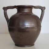 Vase with apple decorations Turgis Calvados Normandy