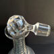 Carafe - art deco - blown and cut crystal