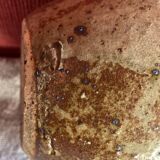 Brown Stoneware Pitcher
