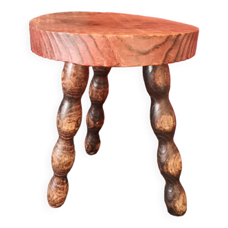 Stool with turned legs