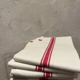New old cotton and linen tea towels 1950/60