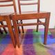 Lot de 3 chaises anciennes estampillé PTT