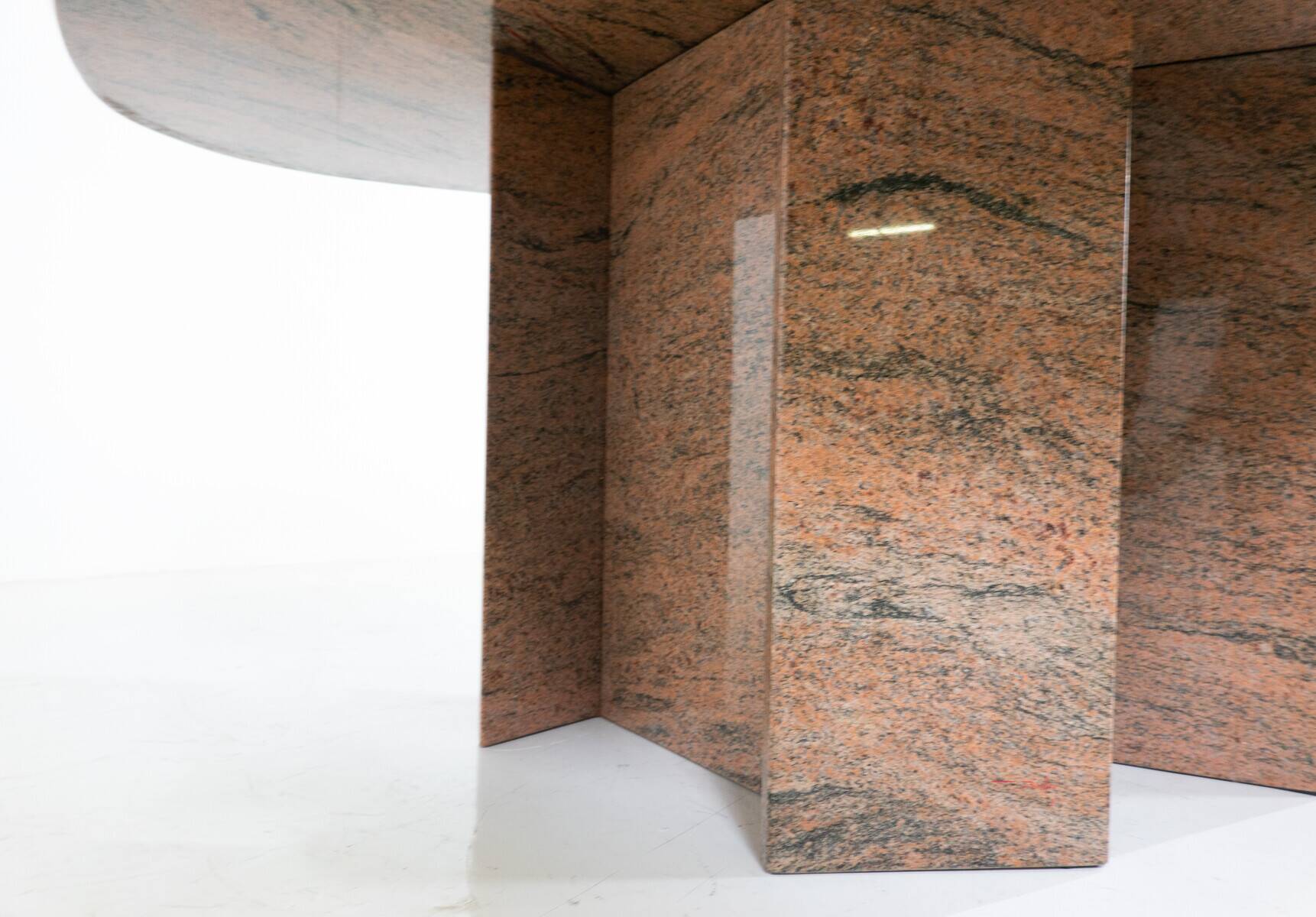 “Rhea” dining room table by Willy Ballez, 1970