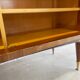 Showcase cabinet vintage wooden storage