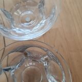 lot decanter and lot of crystal glasses from Lorraine