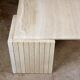 Travertine eye coffee table by Roche Bobois, 1970s
