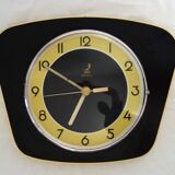 Jaz clock vintage yellow formica