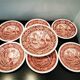 Set of 6 dessert plates and the Villeroy & Boch Rusticana serving dish