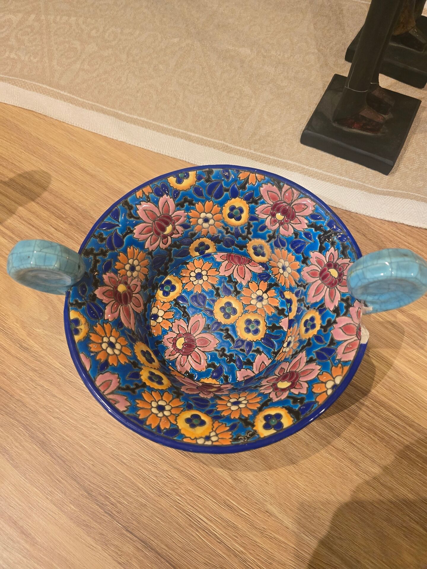 Enamel plate