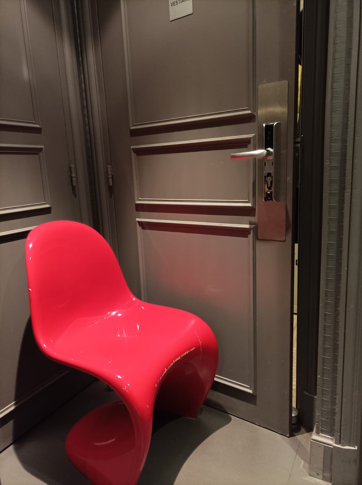 Ten chairs by Verner Panton