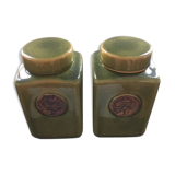 Pair of Chinese pots