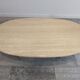 Travertine Eclipse coffee table, 1970s