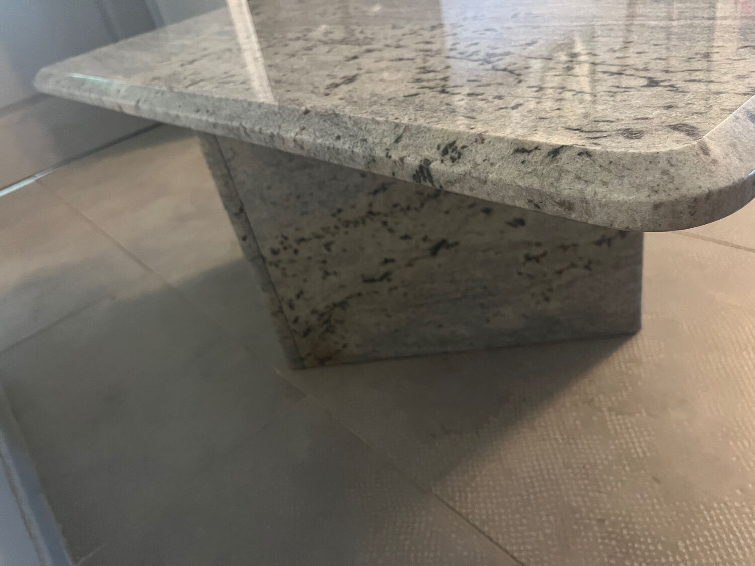 Marble coffee table