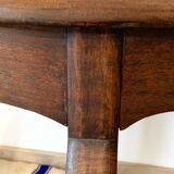 Ancien guéridon ou table d’appoint en bois style Louis XV
