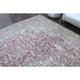 1960s Vintage Persian Handmade Wool Cotton Light Pink Area Rug 285x388