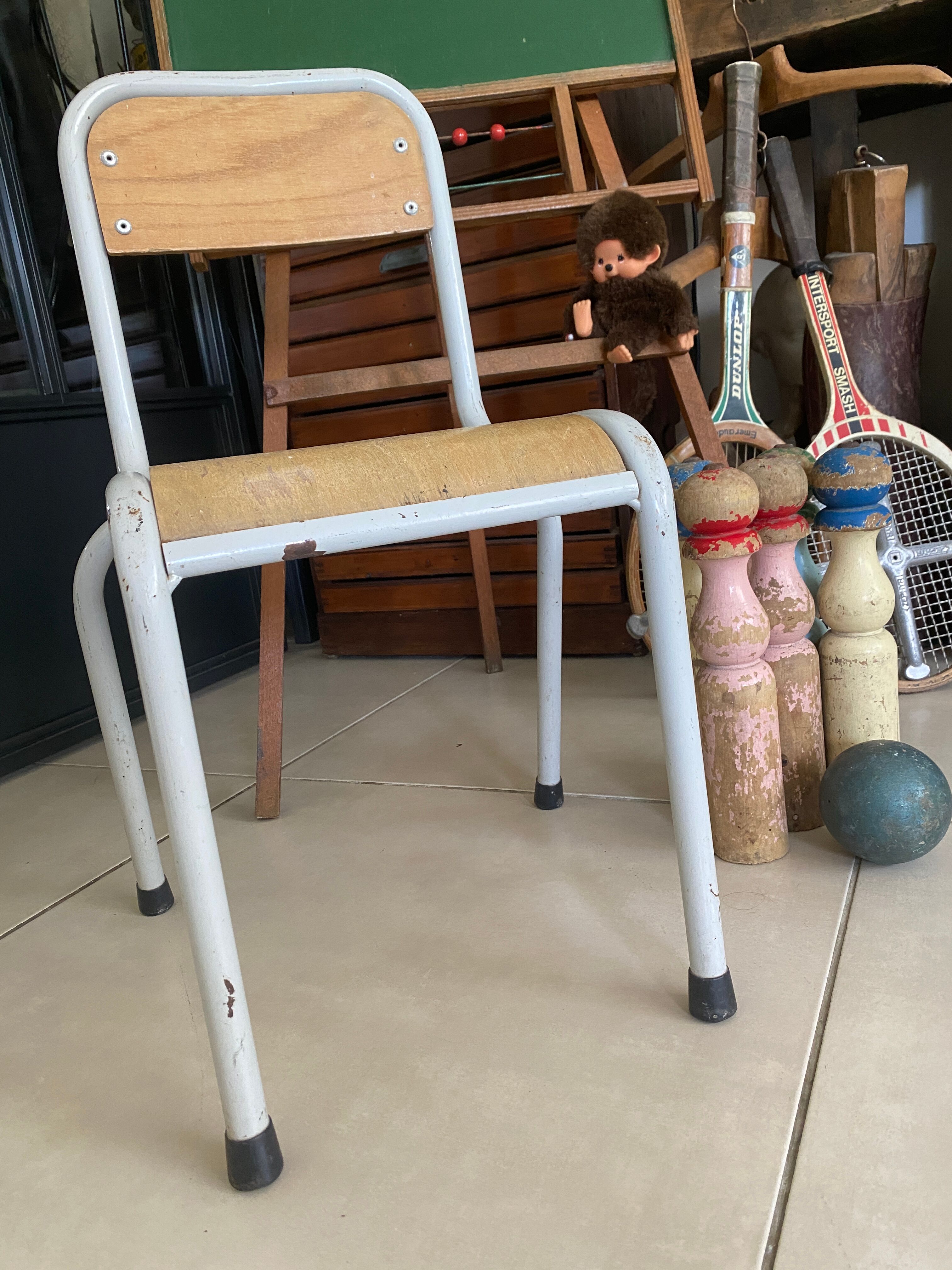 Vintage school children's chair