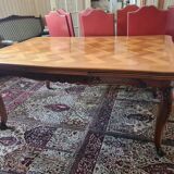 Louis XV marquetry table