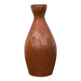 Vase grès vintage, vase céramique flammé, petit vase grès, collection, vase décoratif