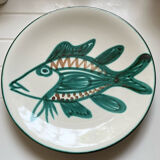 Plate Robert Picault fish