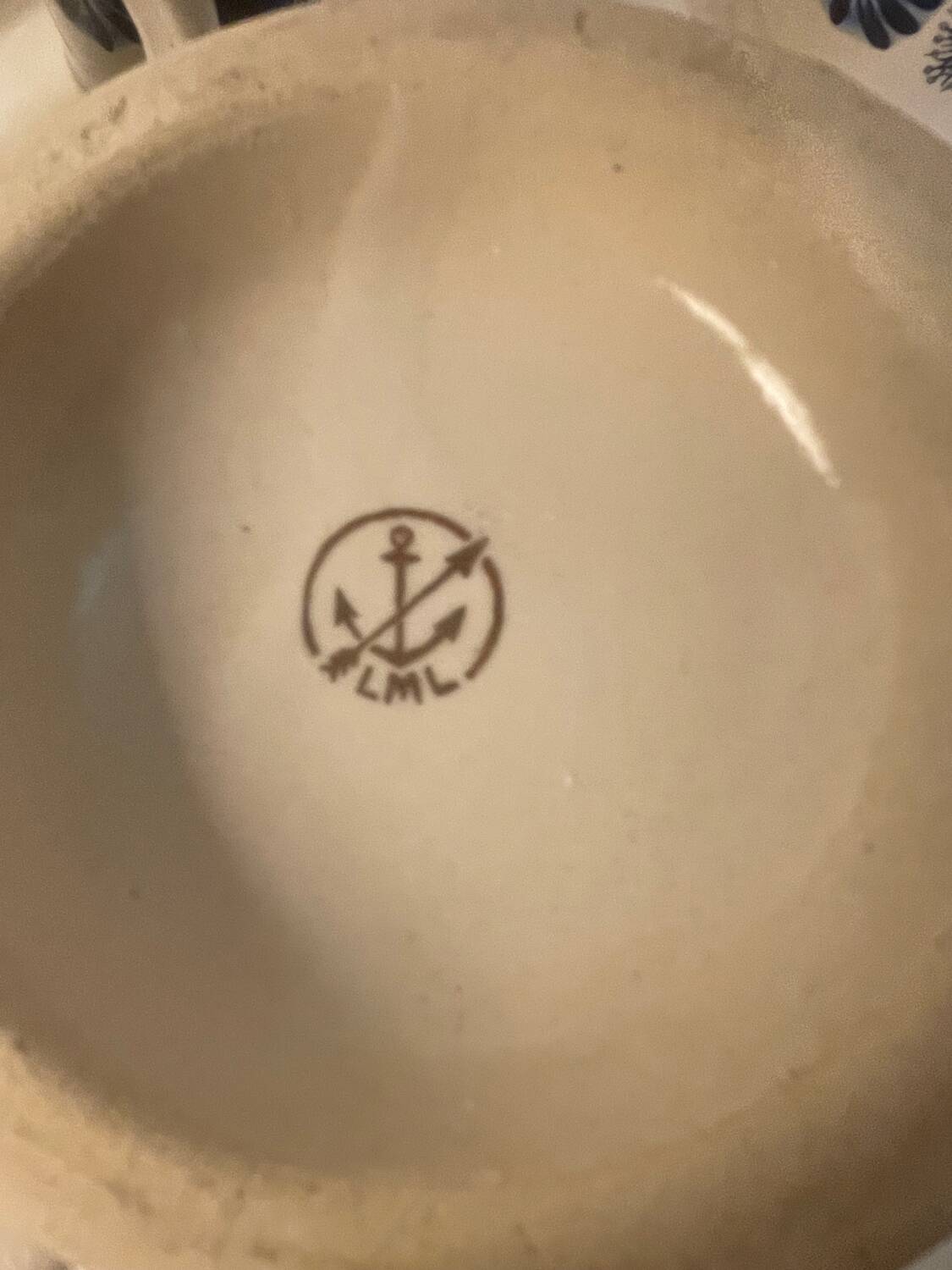 Vintage ceramic mugs from Limoges