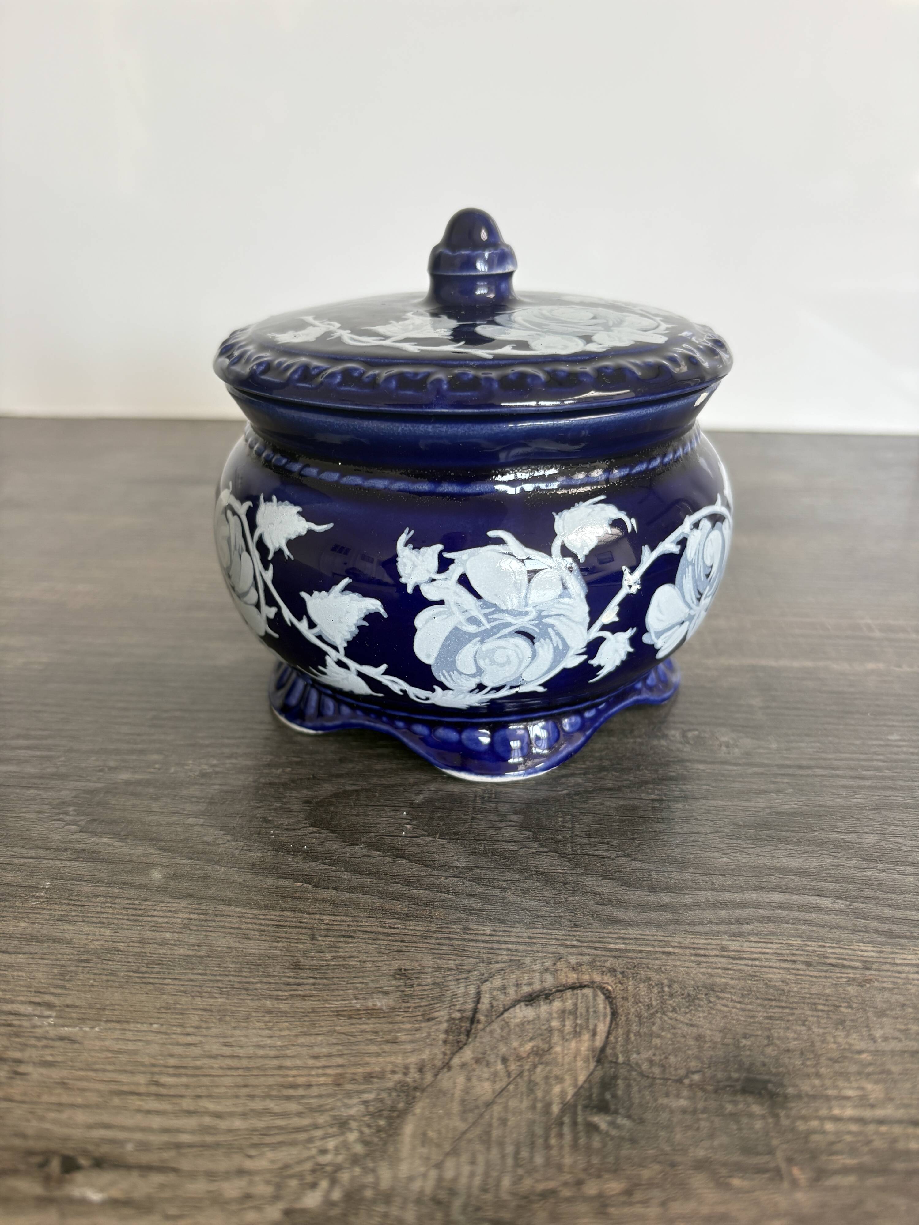 Vintage Italian Blue Ceramics
