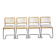 Set of four B32 chairs