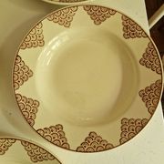 Set of 12 Deep Plates Saint Amand Model 4054
