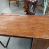 Oak school desk