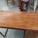 Oak school desk