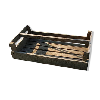 Caisse de pomme de terre ancienne en bois