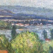 Tableau peinture paysage Isaac Liste XXe