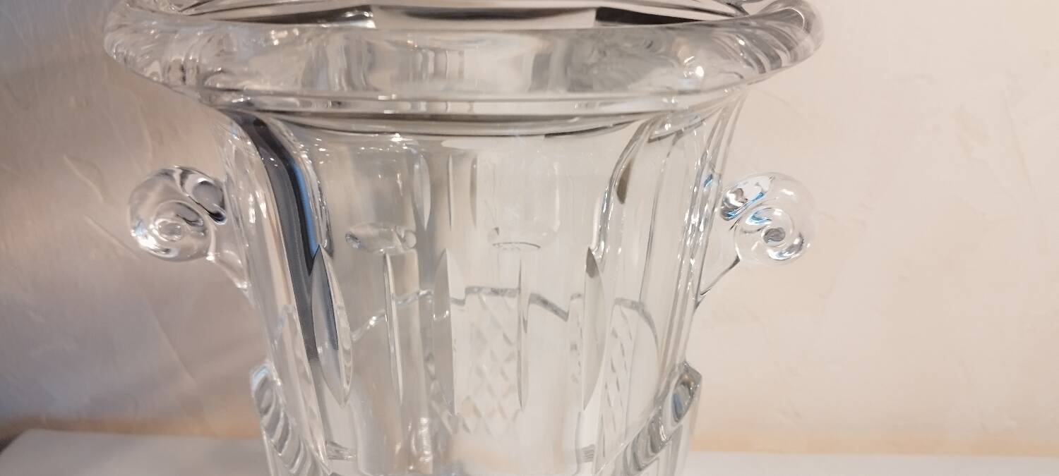 Lorraine crystal champagne bucket