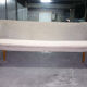 Sofa 3 Chair Danish cocktail of the 50s/60s gray / white
