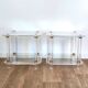 Tables d'appoint / bouts de canapé plexiglas
