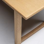 Table basse en chêne, Carl Malmsten, années 1960, Suède
