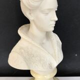 Alabaster bust