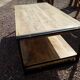 Industrial coffee table