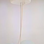 Suspension Discocó blanche par Christophe Mathieu pour Marset, années 2000.