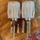 Pair of Mid-century Scandinavian Brutalist wall lights (1960s-70s)