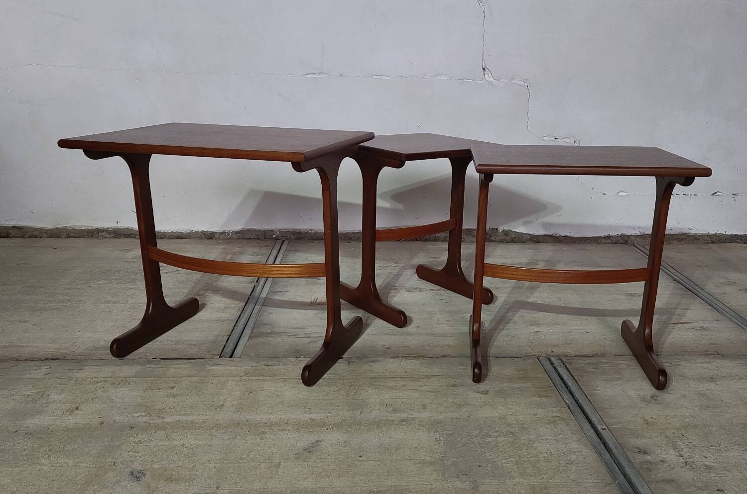 Vintage mid-century G-Plan nesting tables