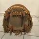 Fauteuil crapaud et son pouf